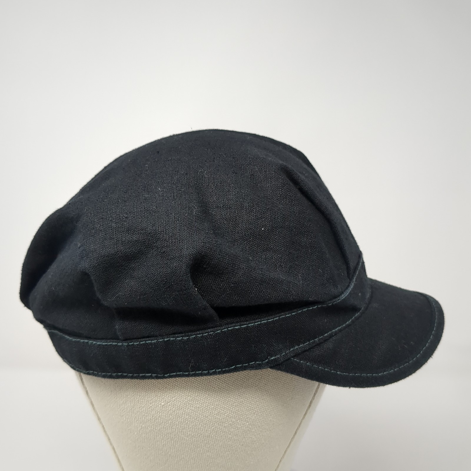 Pistil Fitted Cadet Army Cap Black One Size Solid Casual Lined Outdoor