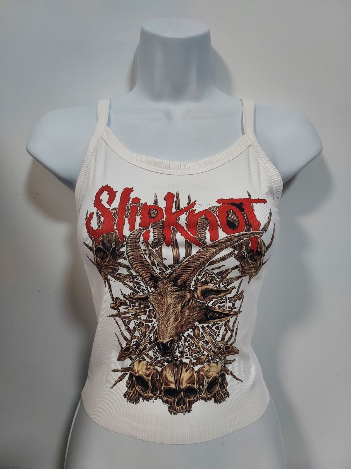 Slipknot crop top Ram goat skulls Slipknot tank top slipknot Shirt xs to 2xl