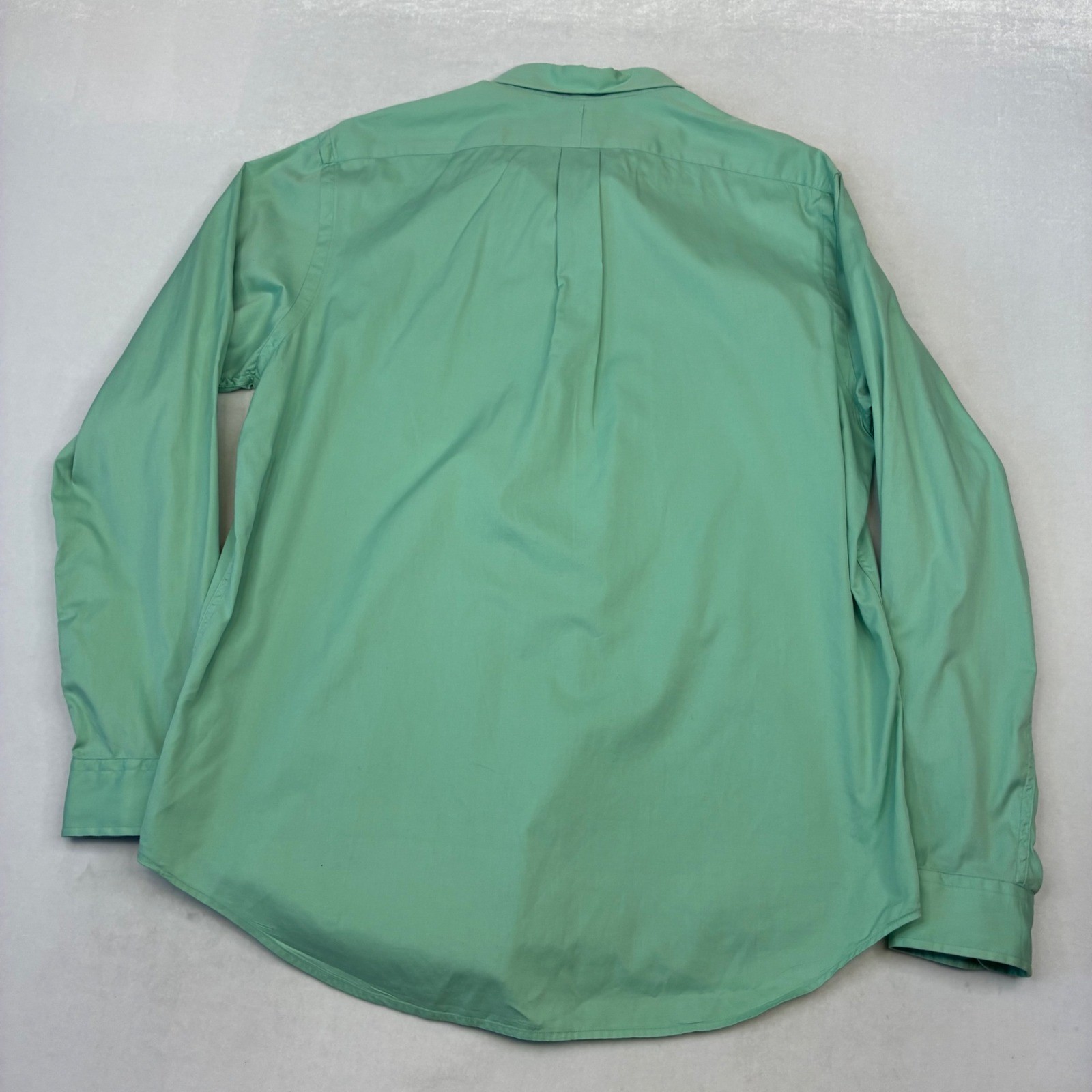 Polo Ralph Lauren Button Down Men Large Mint Green Beach Twill Utility Shirt