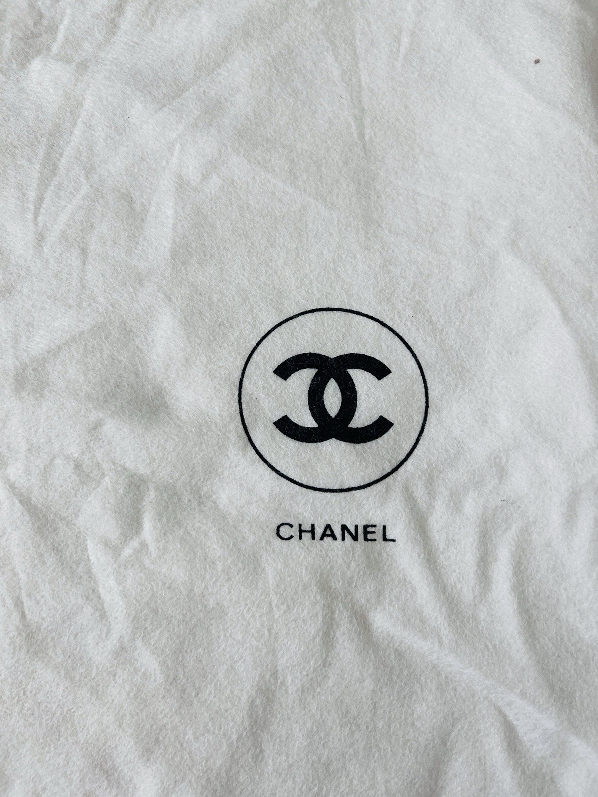 Authentic 4 piece designer Chanel storage dust bags bundle set #152