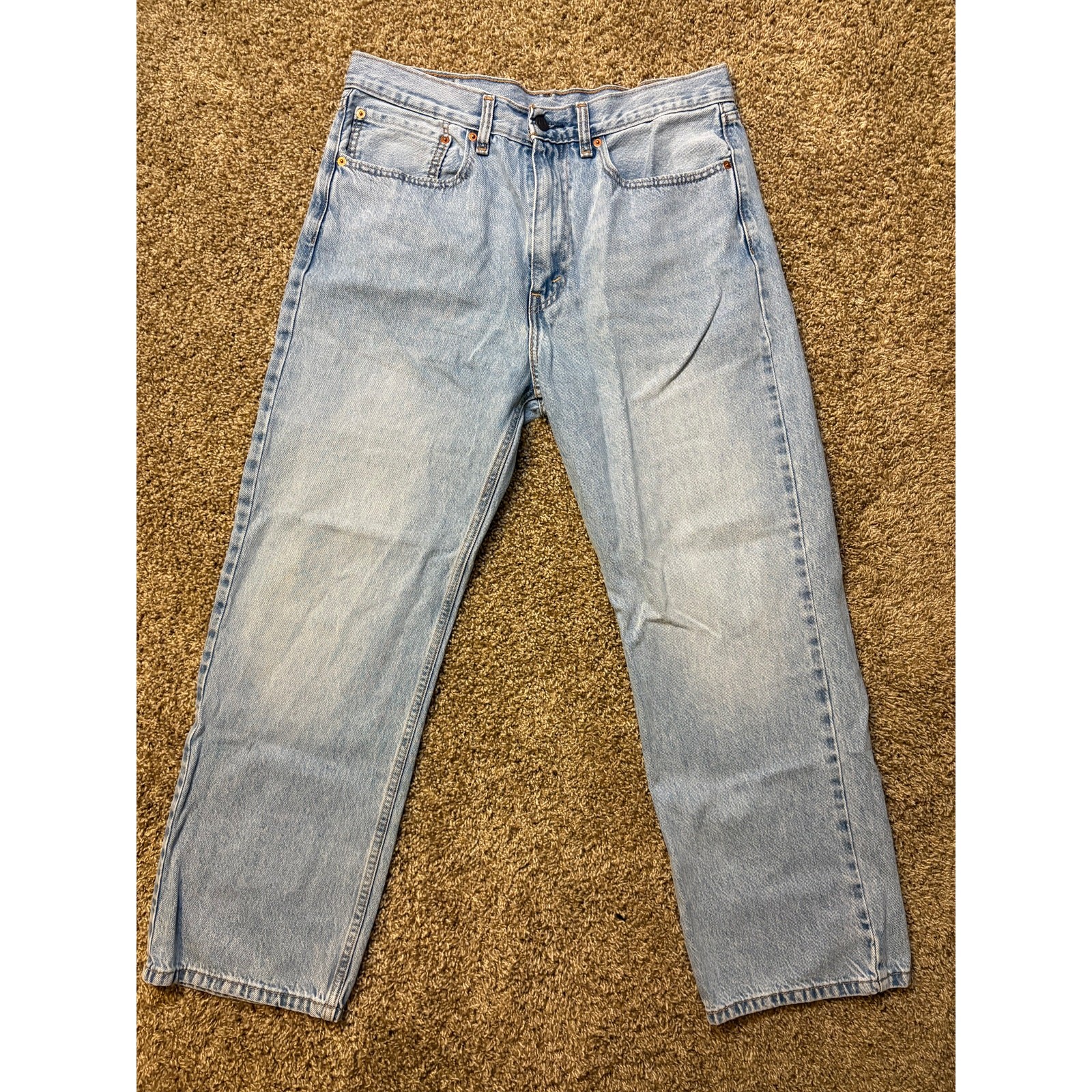 Levi’s 565 ’97 Loose Fit Straight Leg Light Wash Jeans Mens Size 34×30 Y2K