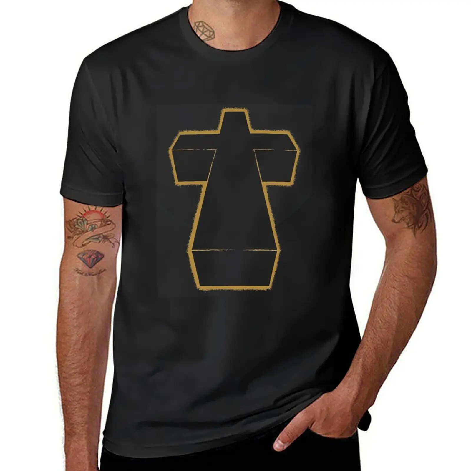 Justice Band Music Logo Cross Classic Guys Unisex, Best Women 90s, Retro, Trendi