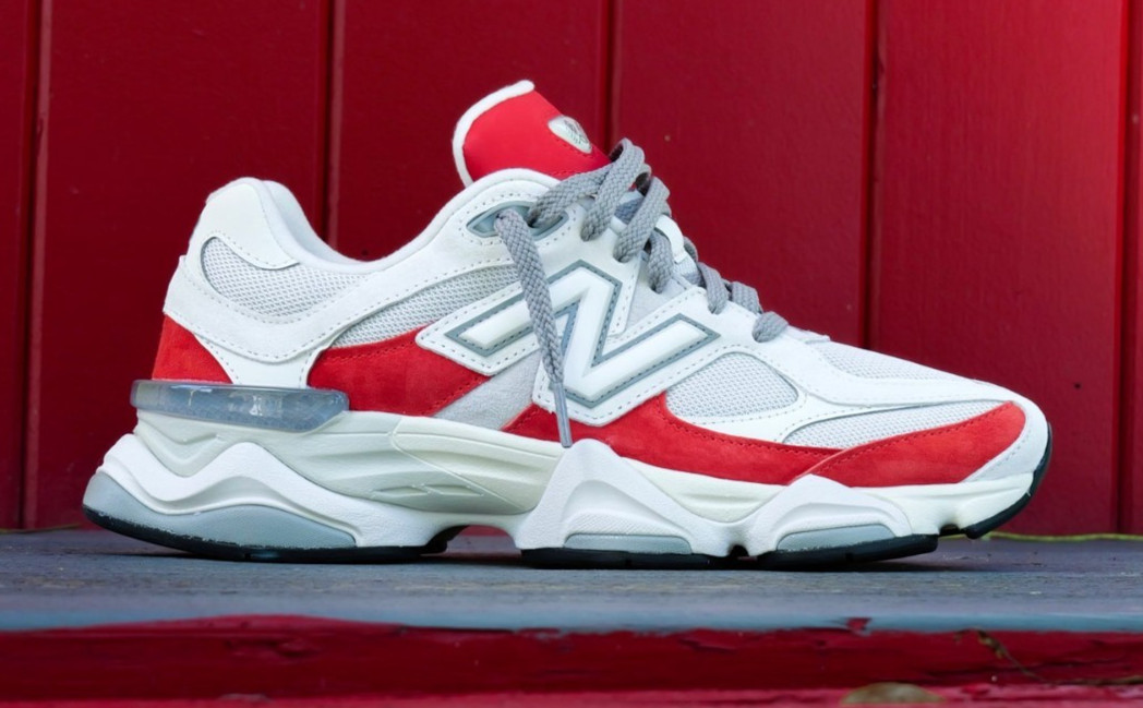 New Balance 9060 White Red U9060JBE Men’s Size New