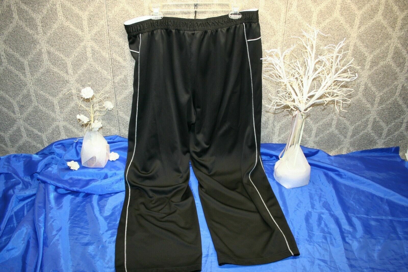 Just My Size Black Women’s Men’s Activewear Sweatpants Gym Pants Size 2 XX-Large