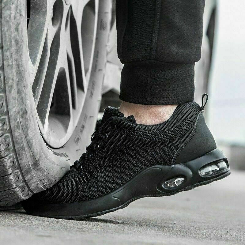Mens Work Sneaker Walking Indestructible Steel Toe Safety Shoes Hiking summer US
