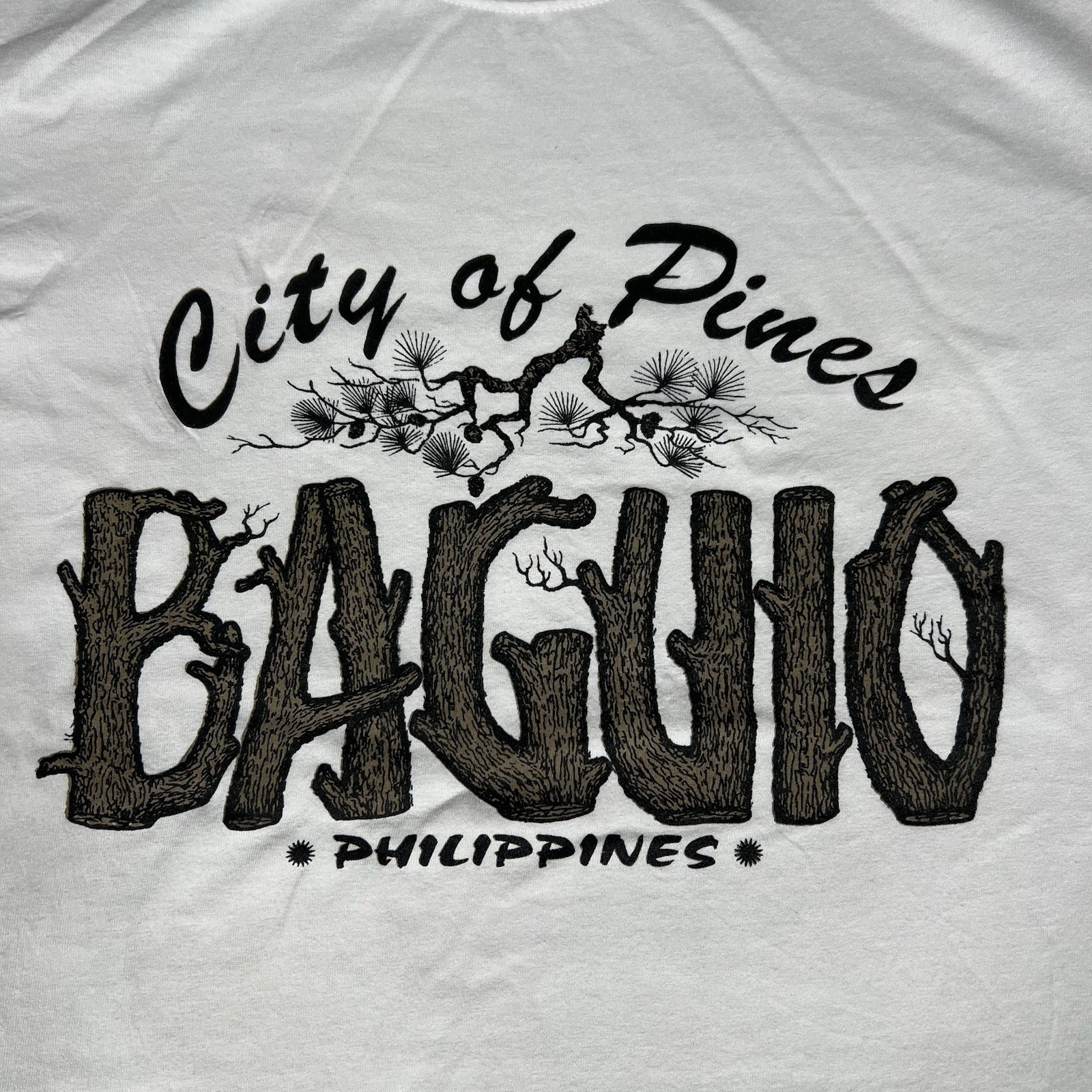Philippines T-Shirt Mens Medium City of Pines Baguio unisex M filipino maganda