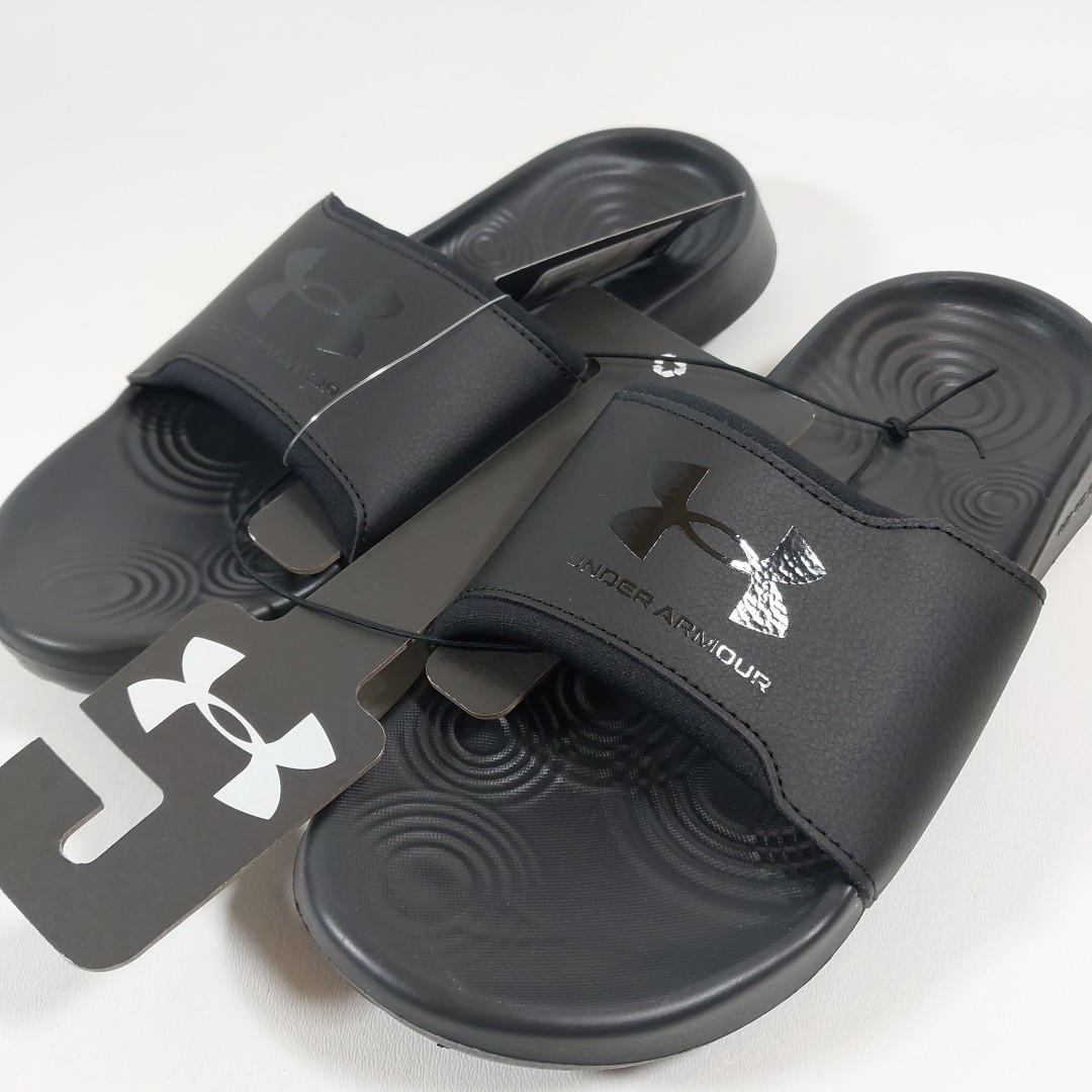 Under Armour Men’s UA Ignite Select Slides – Black / Black- Size 9 *NEW w/ Tag*
