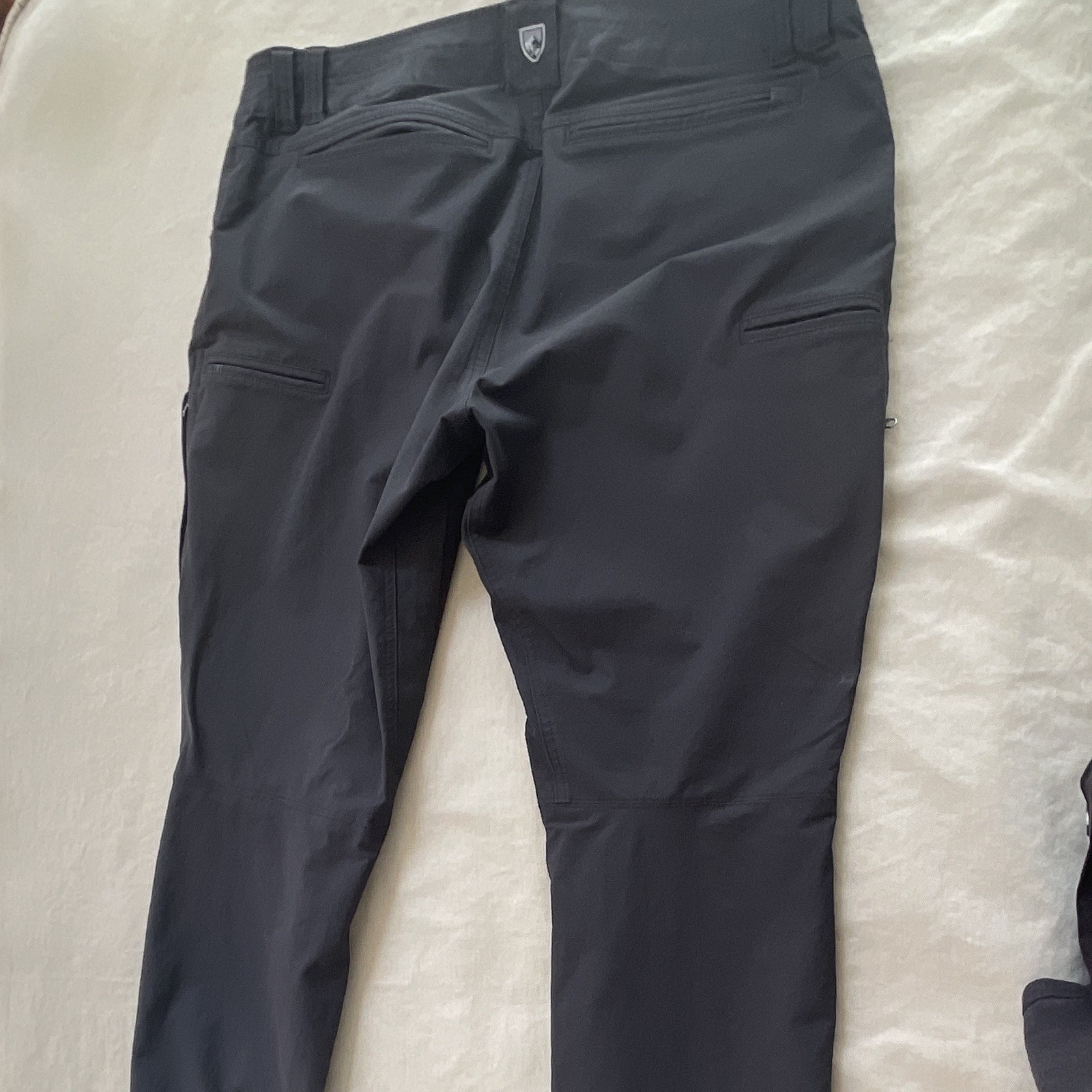 Kuhl Resistor StretchX Men’s Black Hiking Pants, Cotton Blend, Size 36