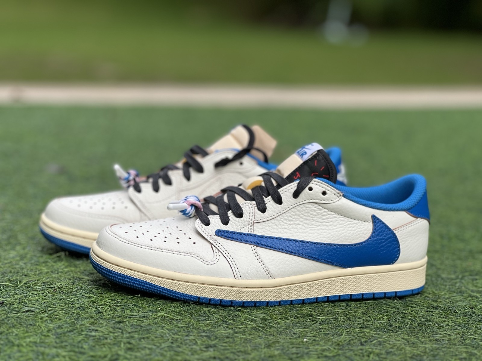 AJ 1 Retro Low OG SP Sail Military Blue DM7866-104 Men’s sports Shoes Size 4-14