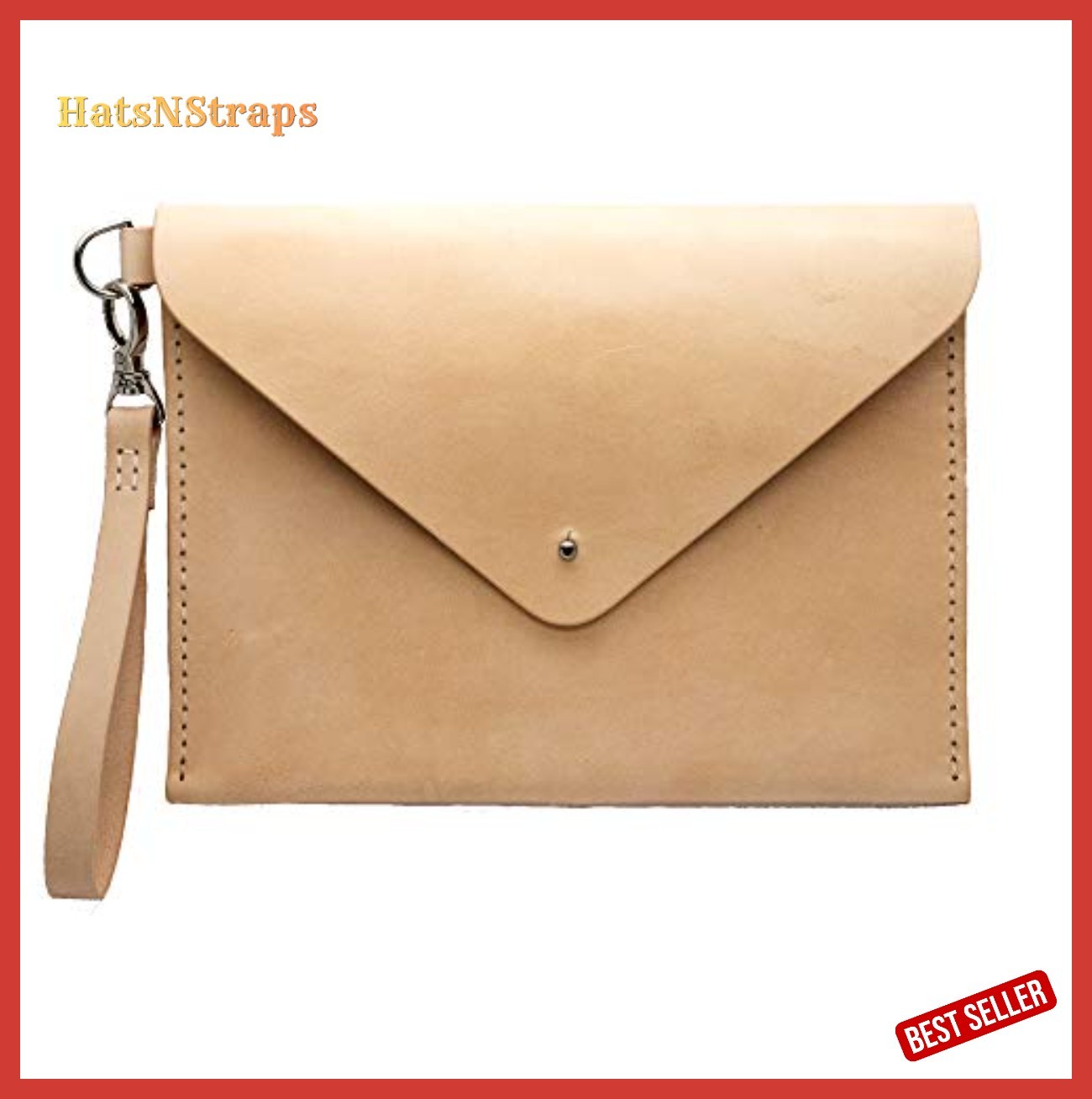 Envelope Clutch Purse Kit Leather Tooling Hardware Button Strap