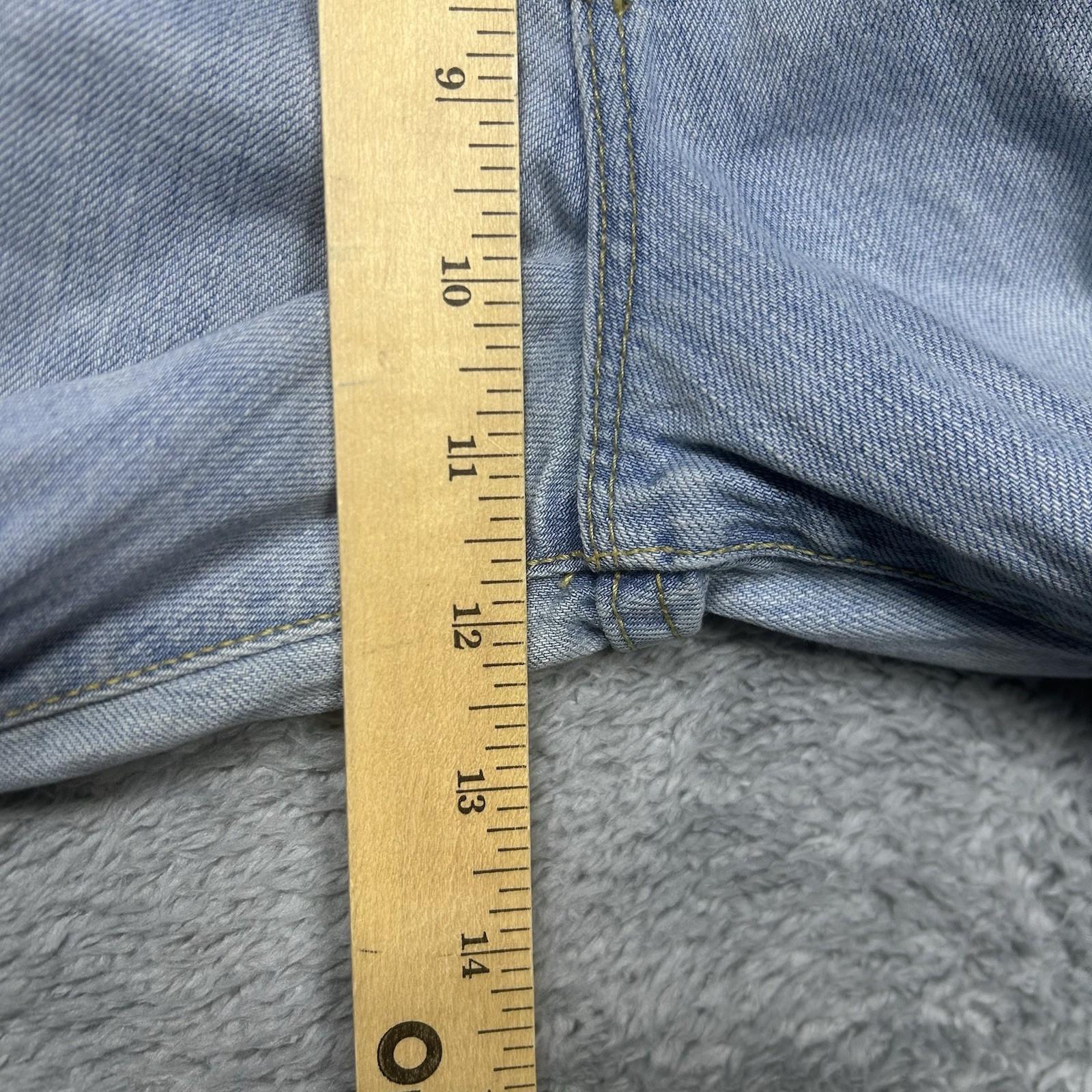 Vintage GAP 1969 Jeans Men’s 36×29 Blue Stonewash Button Fly Straight Fit Y2K