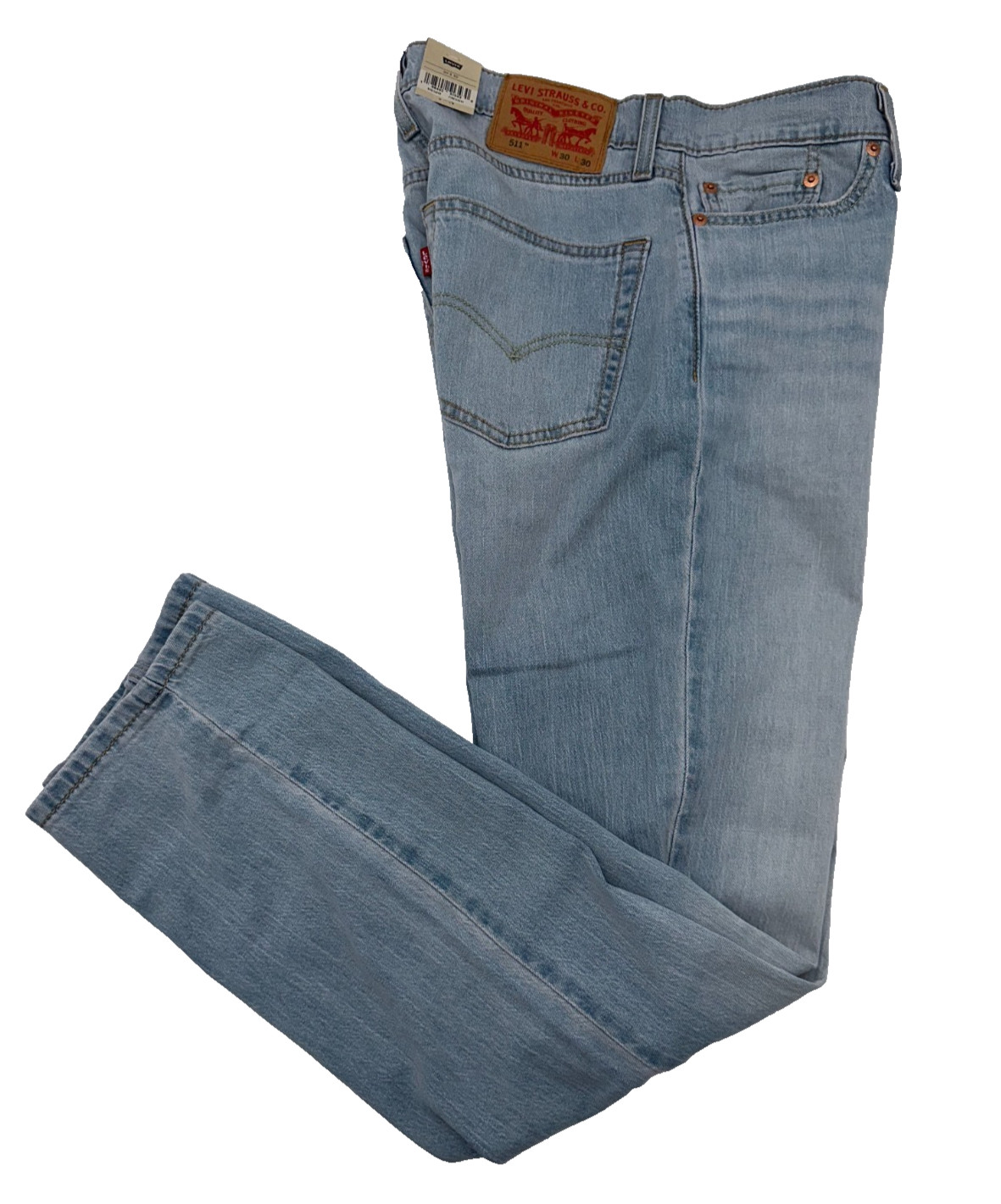 $69 Levi’s Men’s 511 Slim Fit Pants – Open Door Light Blue- 30W x 30L