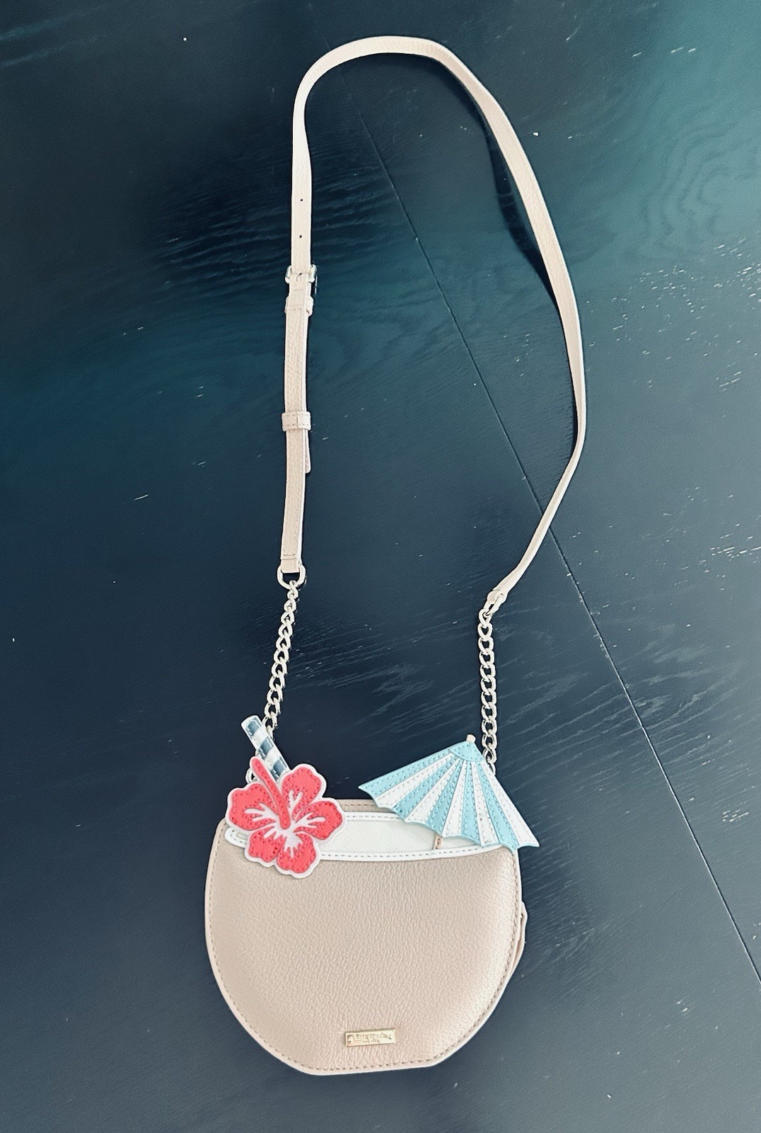 HTF Kate Spade New York Breath Of Fresh Air Coconut Drink Crossbody Bag RARE