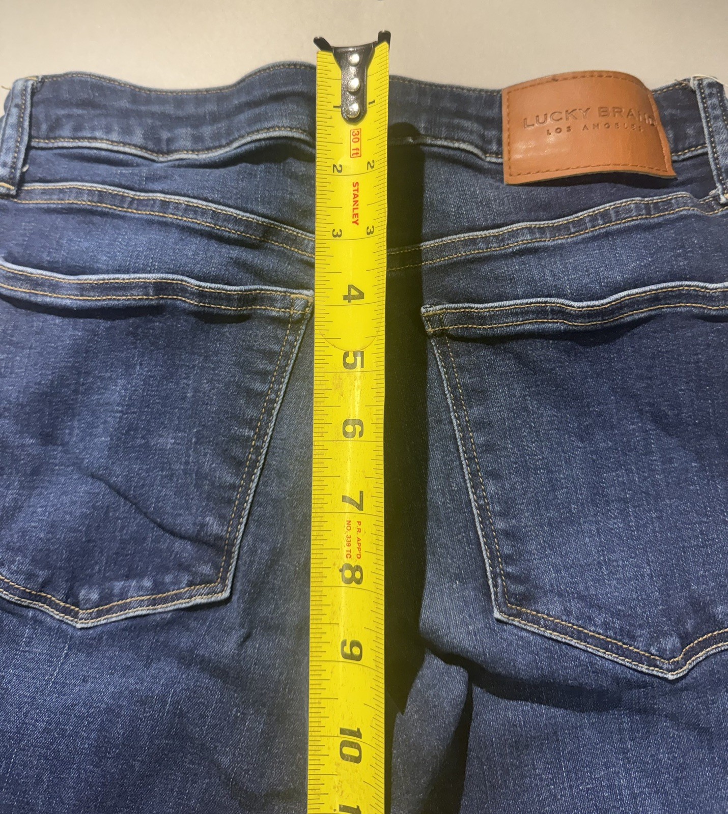 Lucky Brand Womens Dark Wash Denim Mid Rise Skinny Ankle Jeans Size 8/29