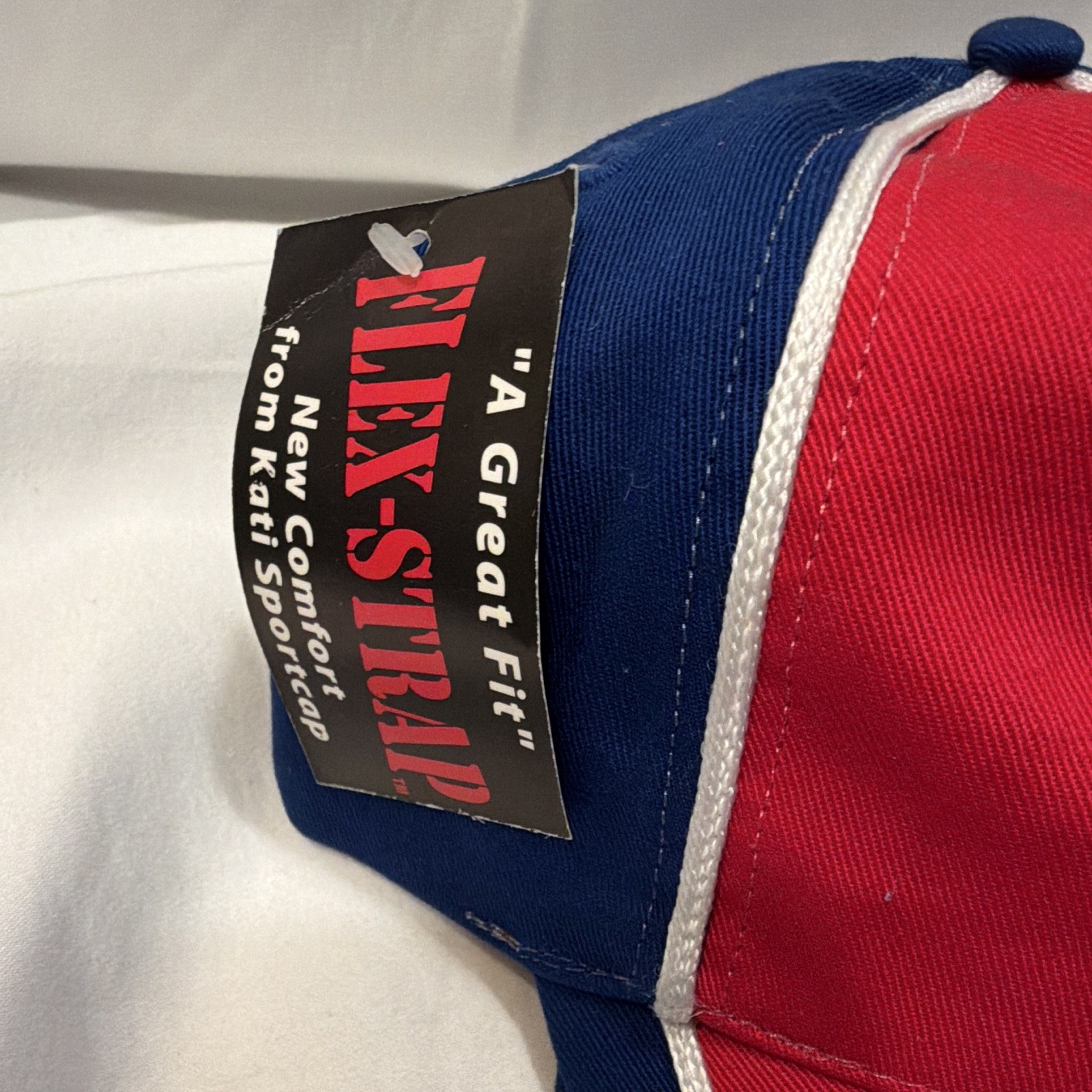 Kraft Racing NHRA Adjustable Baseball Cap Red Blue White Adults Hat Kati