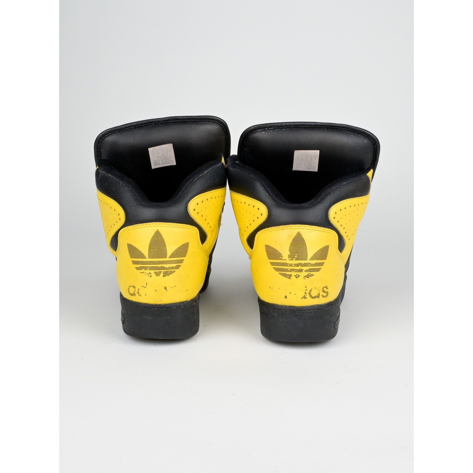 Adidas x Jeremy Scott S/S 2012 Instinct Hi (Black/Yellow) – Size 10