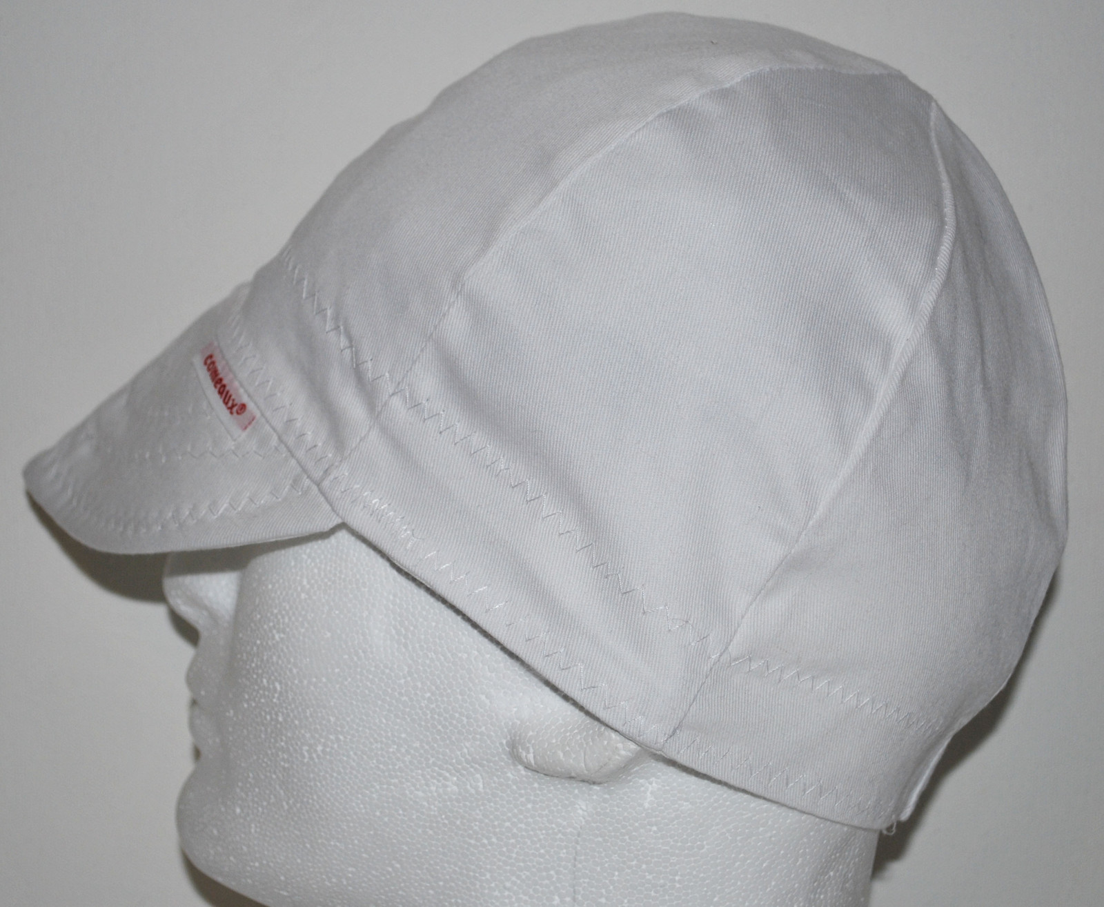 NWT Welding Cap Welders Hat Comeaux Caps Solid White Reversible 2000 Sized