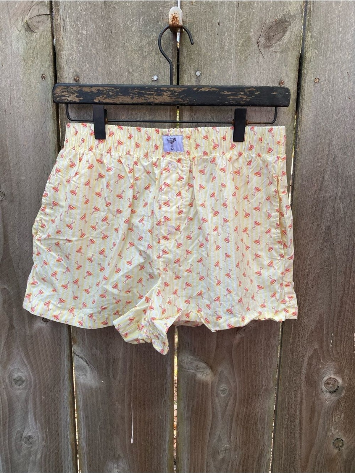 Better Together Martini Print Lounge Shorts