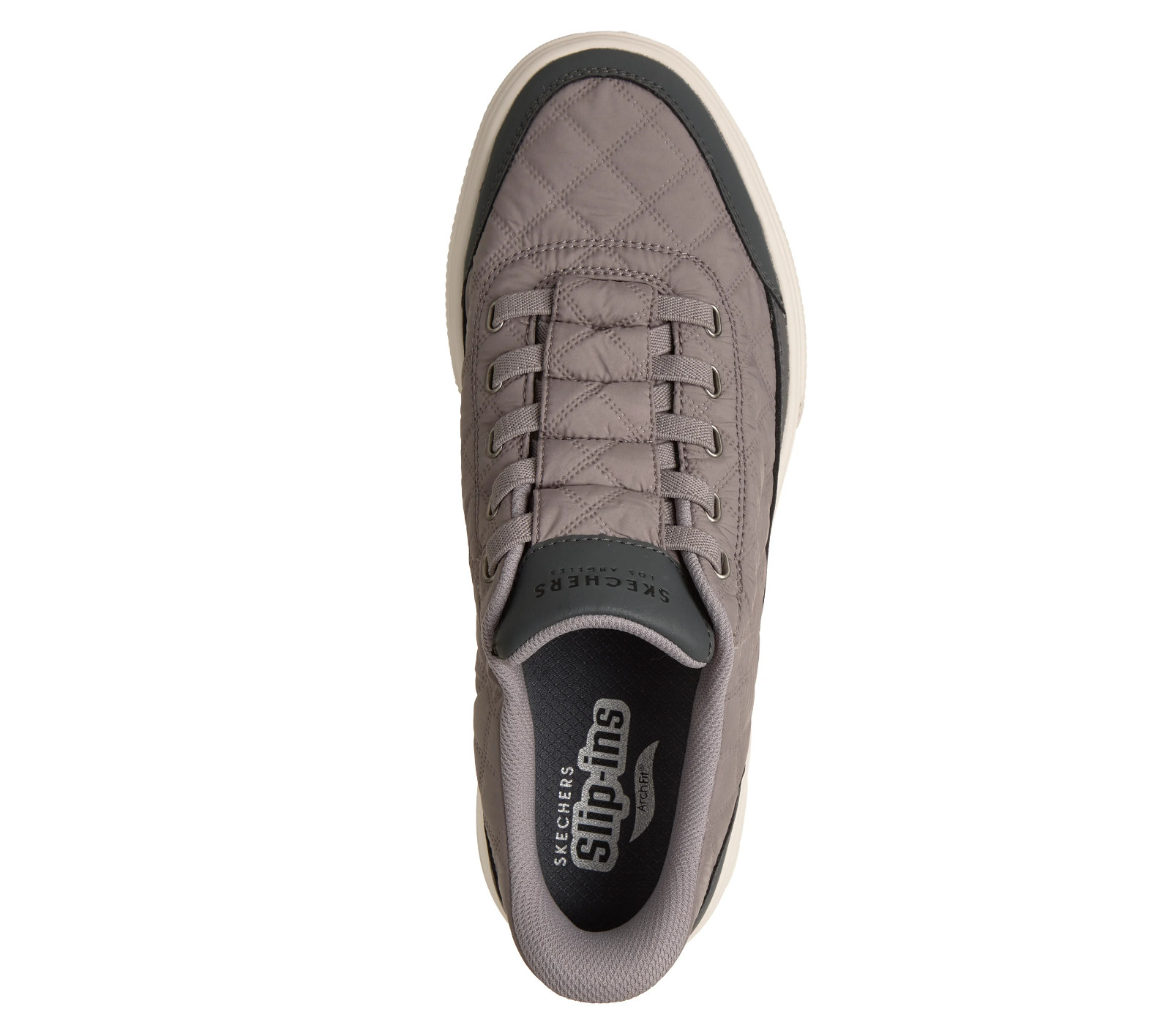 SKECHERS Slip-ins: Arch Fit Arcade – Charming Daze Gray Sneaker Men size 7-14