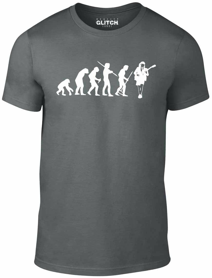 Evolution of Angus Young T-Shirt – Funny t shirt retro AC DC music rock metal US