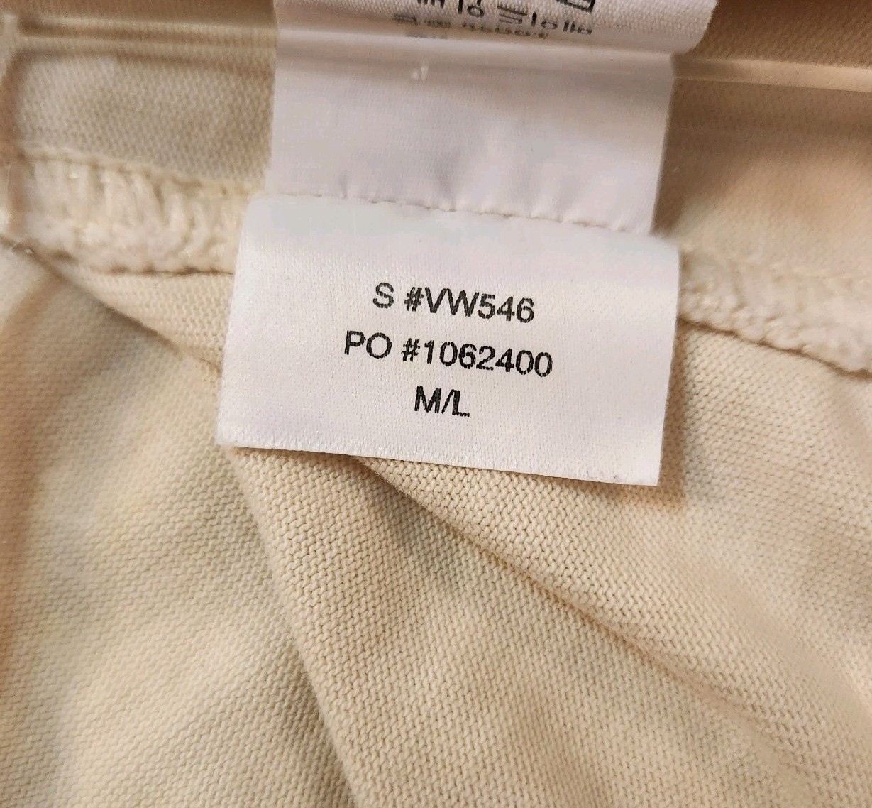 VUORI Mackenzie Shirt Jacket Women’s Size M/L Salt Light Beige VW546