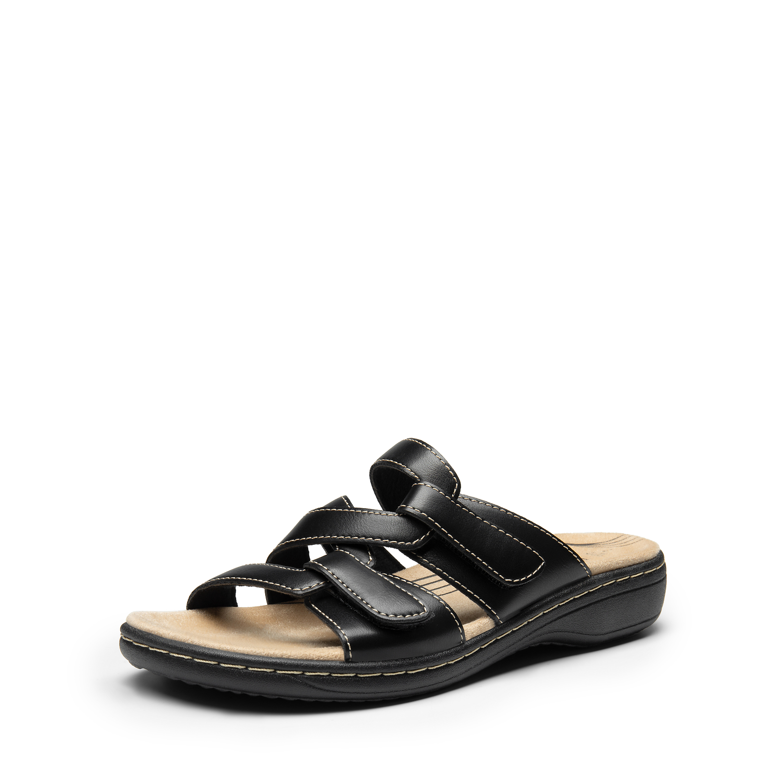 Women Comfortable Slip On Slide Sandals Soft Cushion Arch Support Sandals