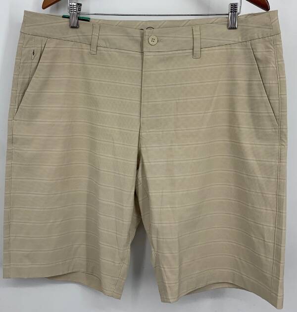 Hangten Khaki Men’s Shorts 4 Way Stretch Quick Dry Lightweight Size 38 NWT