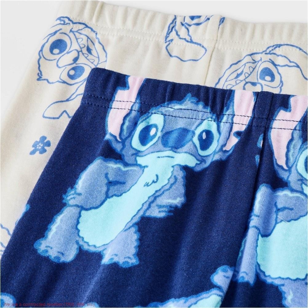Toddler 4pc Lilo & Stitch Cotton Pajama Set – Blue/White 18M *SEE DEAL!!!*