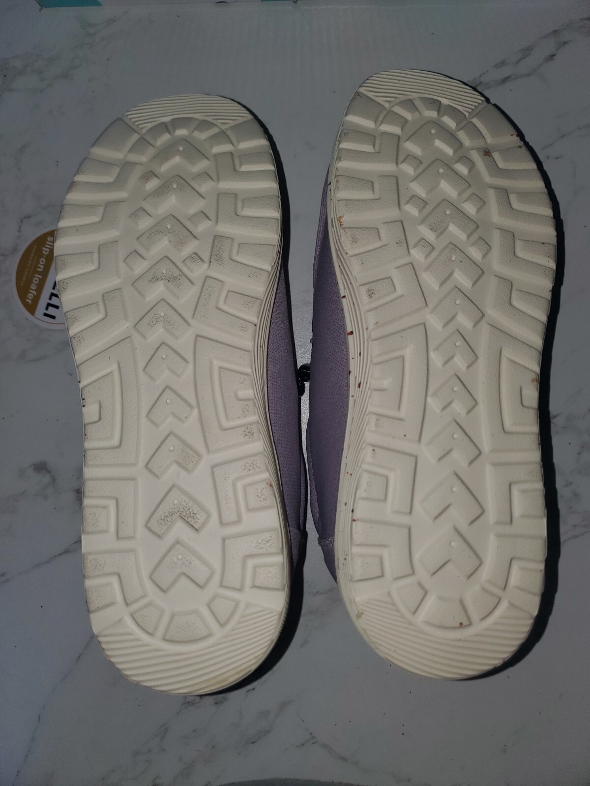 Firelli Kids Youth 6 Loafers Canvas School Walking Shoes Purple New With Box