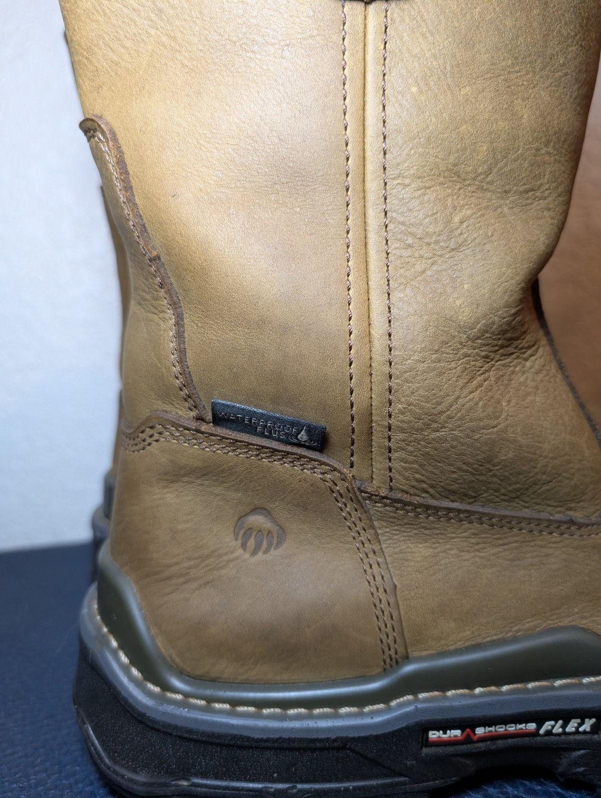 Wolverine Durashock Plus Boot Waterproof Size 10.5