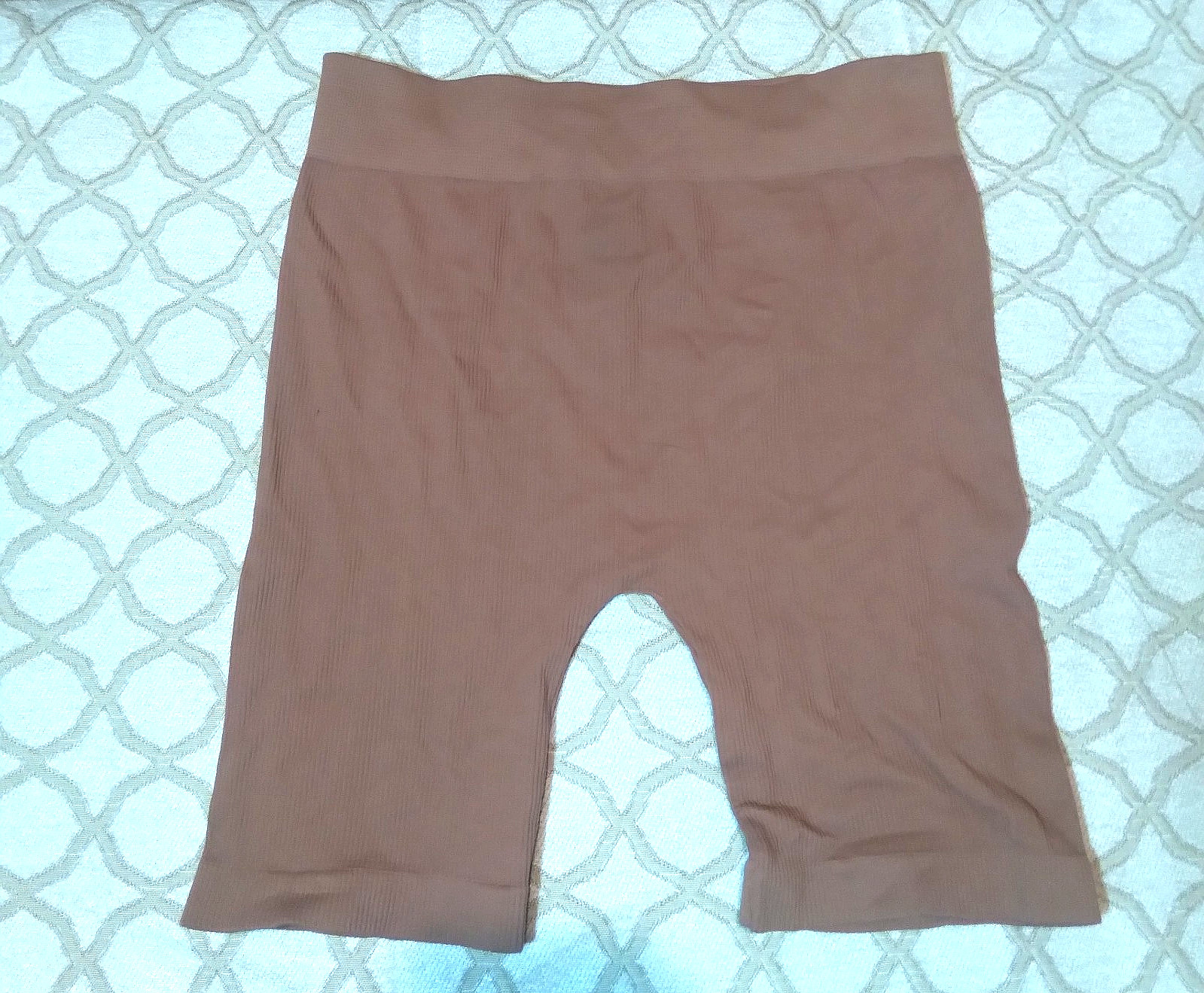 NIKIBIKI WOMEN’S RIBBED BIKER SHORTS | COGNAC | ONE SIZE | 92% NYLON 8% SPANDEX