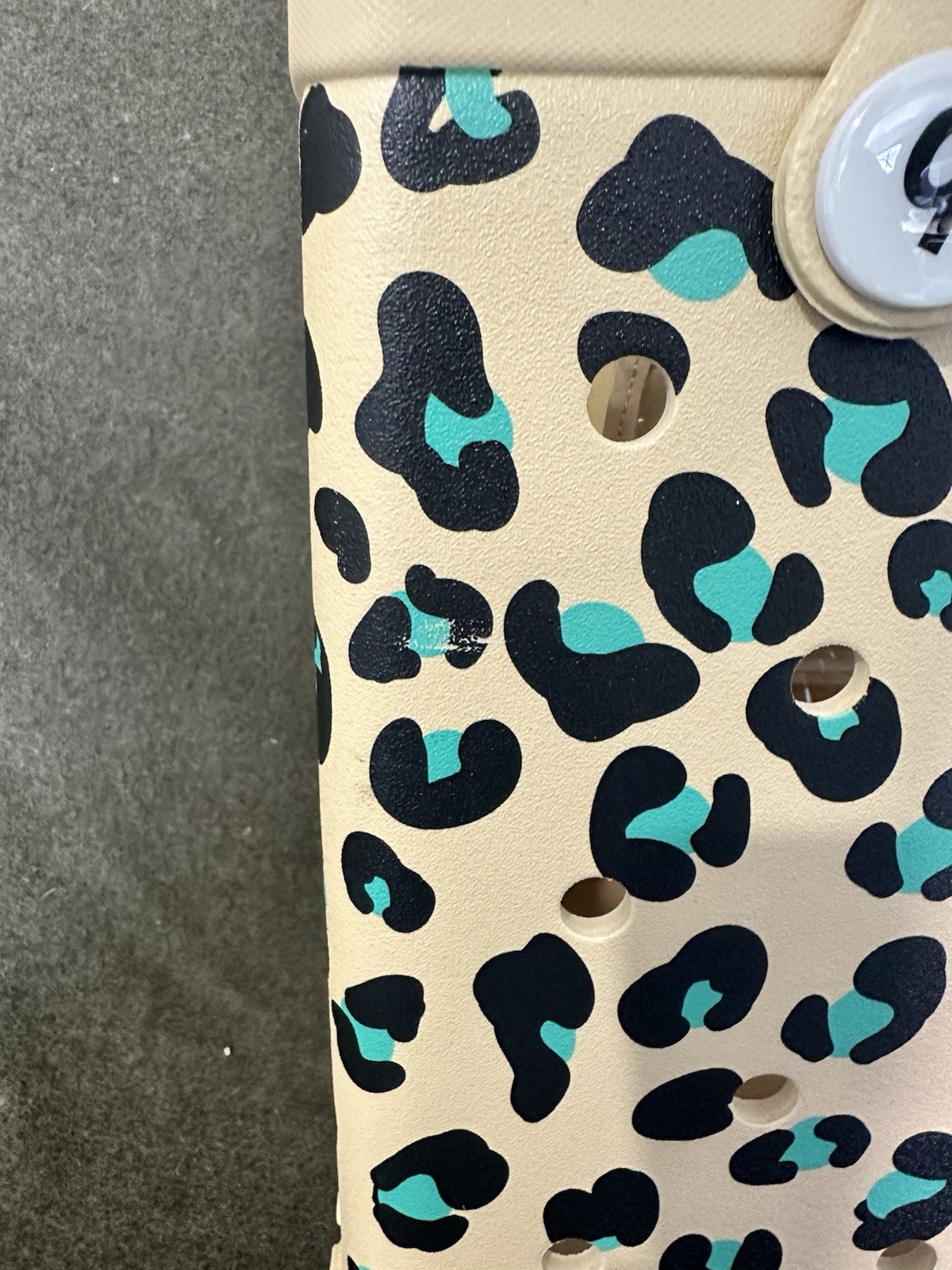 Turquoise Leopard LIMITED EDITION Baby Bogg Bag – no longer available in stores