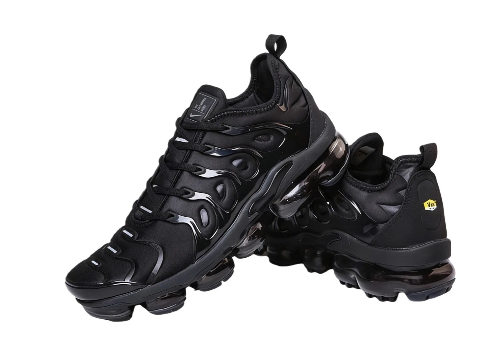 New Nike Air Vapormax TN Plus Triple Black men’s shoes 8-12