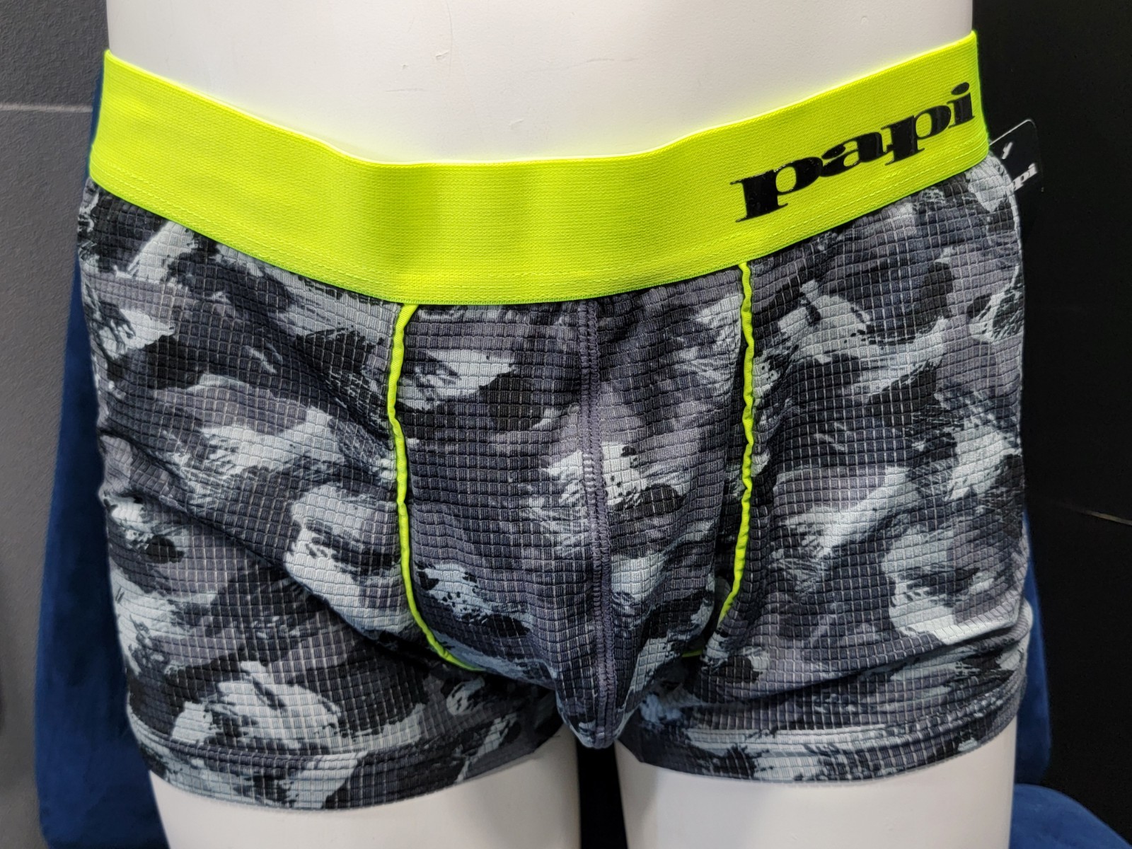 Papi Equipo Brazilian Men’s Catalyst Camo Brazilian Trunk Underwear Size: XL