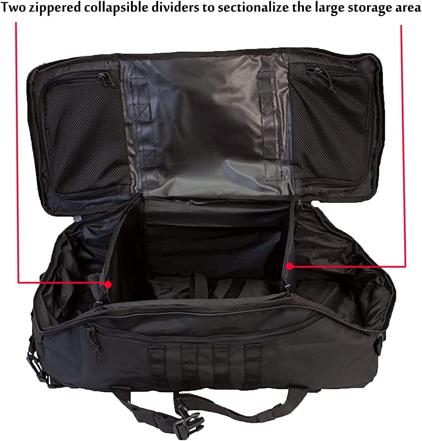 3 In 1 Tactical 30L Military Backpack Ideal for Travel Gym and Deployment