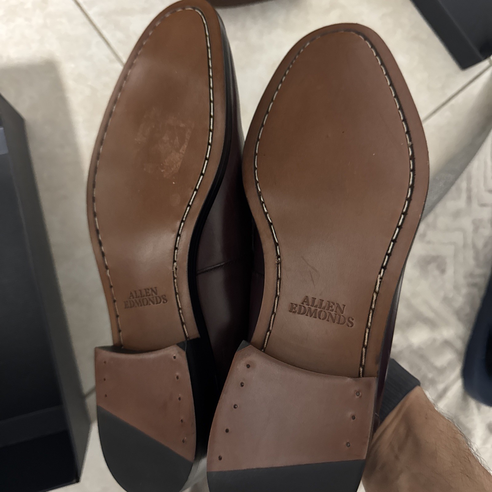 Allen Edmonds Eli Burg New Loafer Size 10