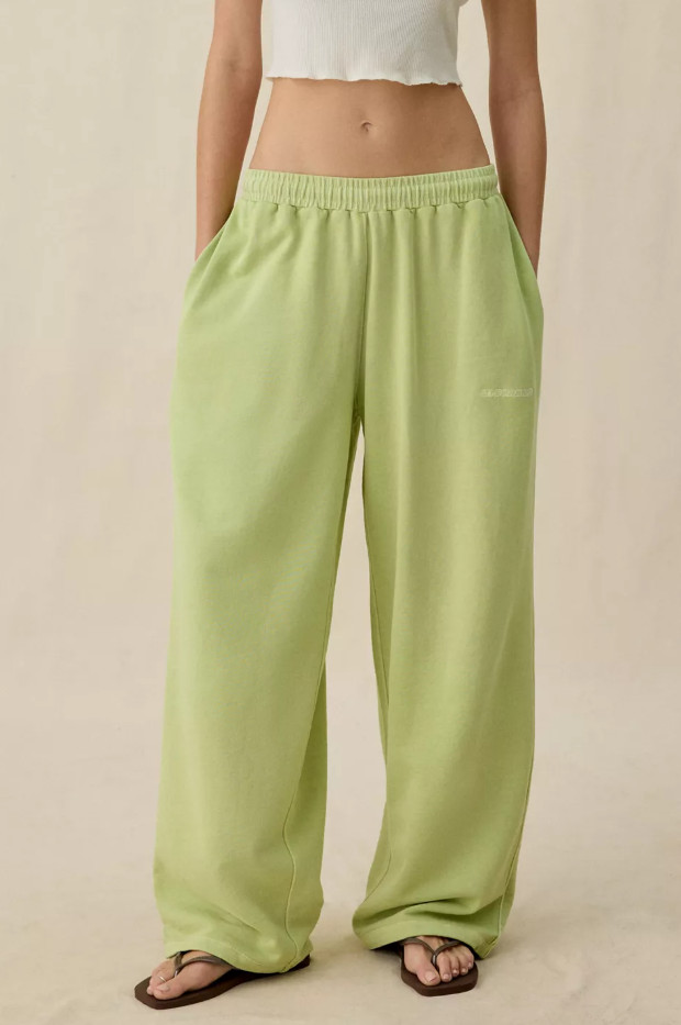 iets frans Harri Wide Leg Jogger Pants 100% Cotton Baggy Sweatpants Choose Color