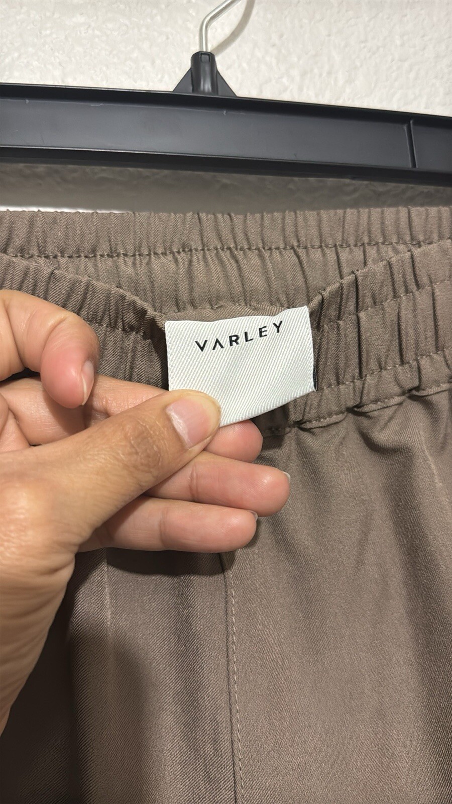 Varley – Oakland Turn-Up Taper Pant 25” Size Small Khaki