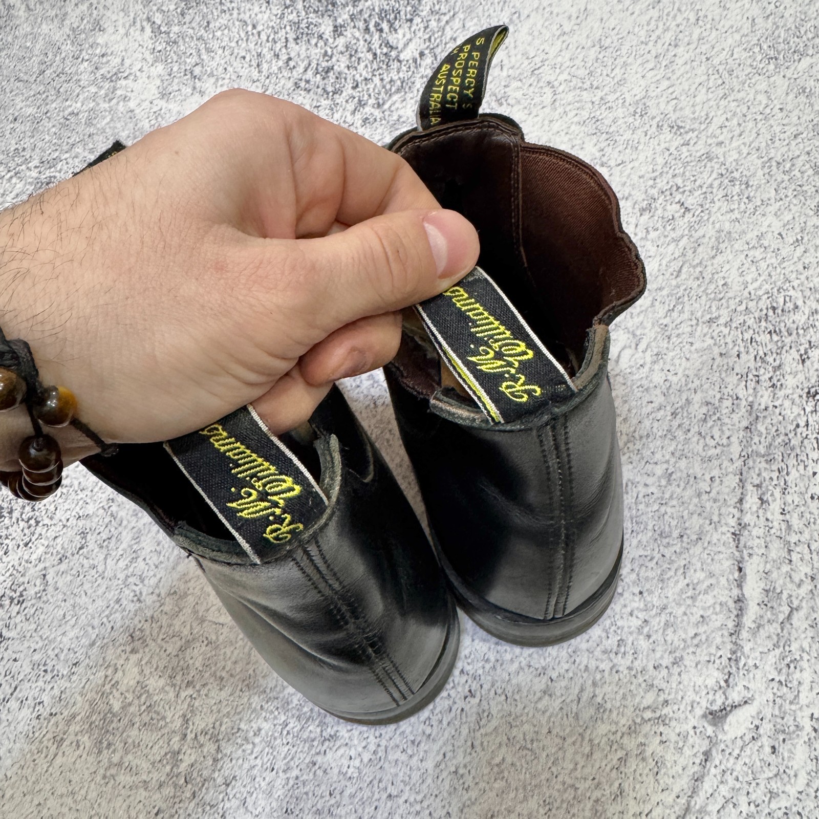 R.M. Williams Vintage Classic Leather Chelsea Boots 10.5H US11 29cm