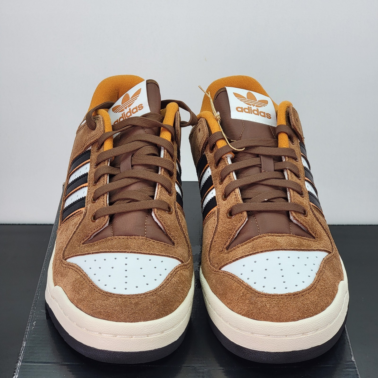 Adidas Forum Low Men’s Size 11.5 Athletic Shoes Brown Casual Footwear Sneakers