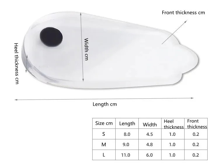 Silicone Orthopedic Insoles with Magnet Massage Foot Care O/X Leg Type Valgu Var