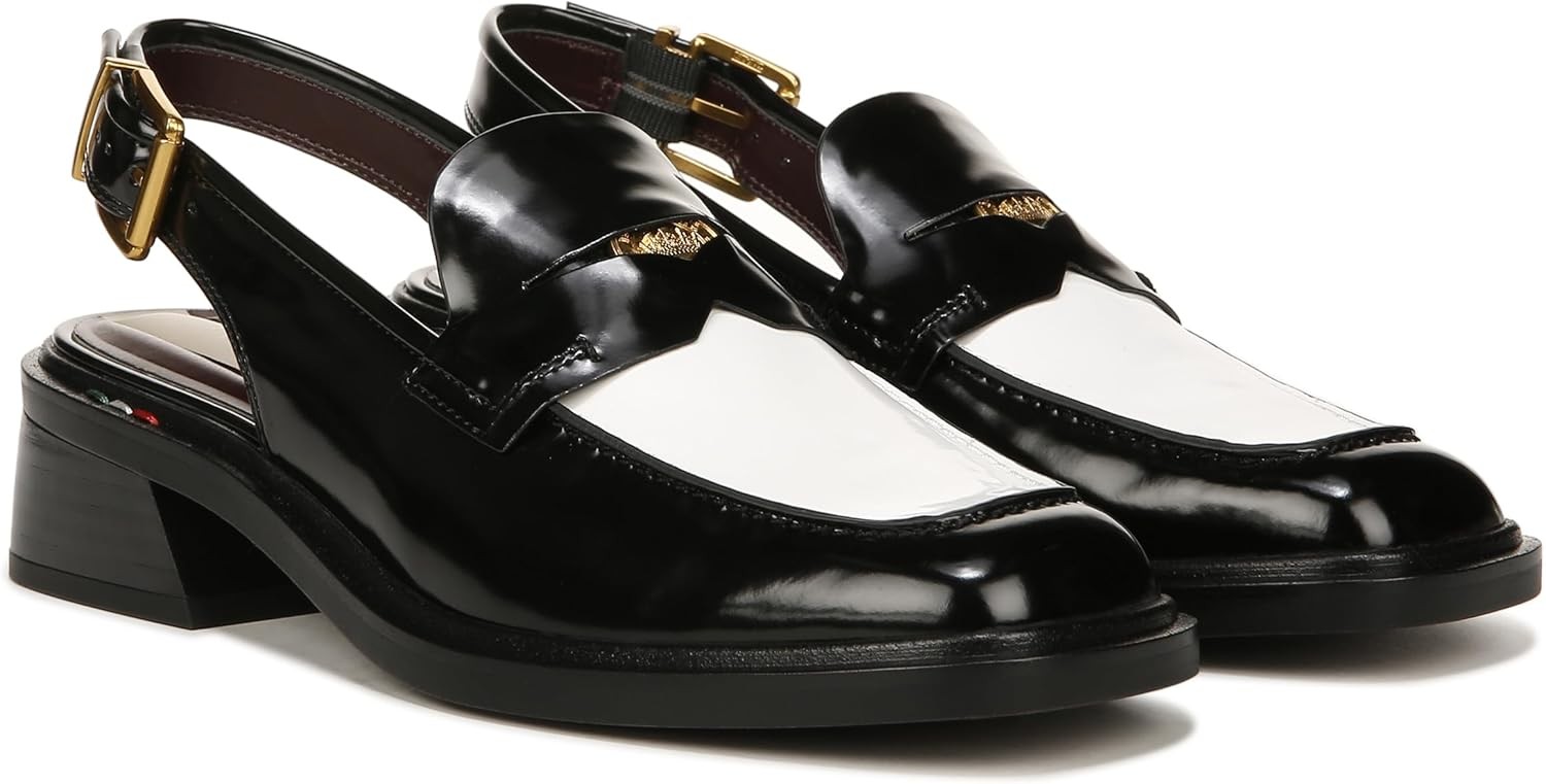 Franco Sarto Womens Giada Slingback Loafer Heel