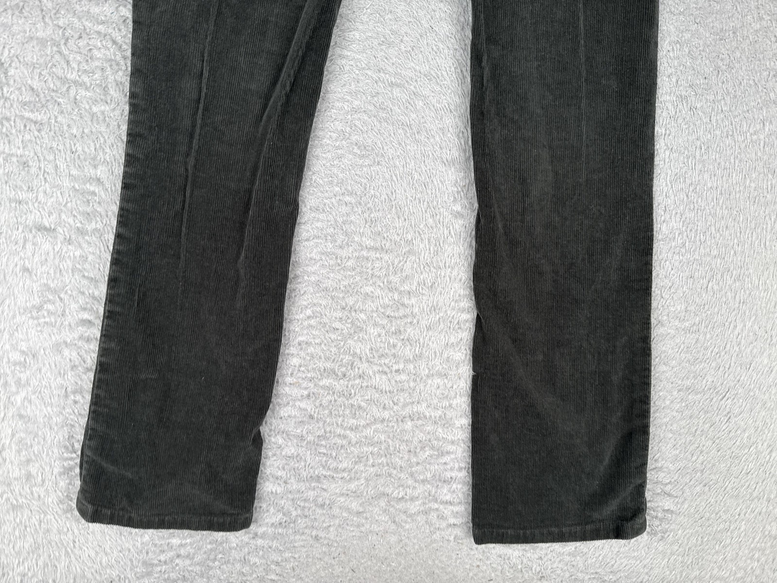 Patagonia Pants Womens 25 Gray Corduroy Straight Leg Organic Cotton