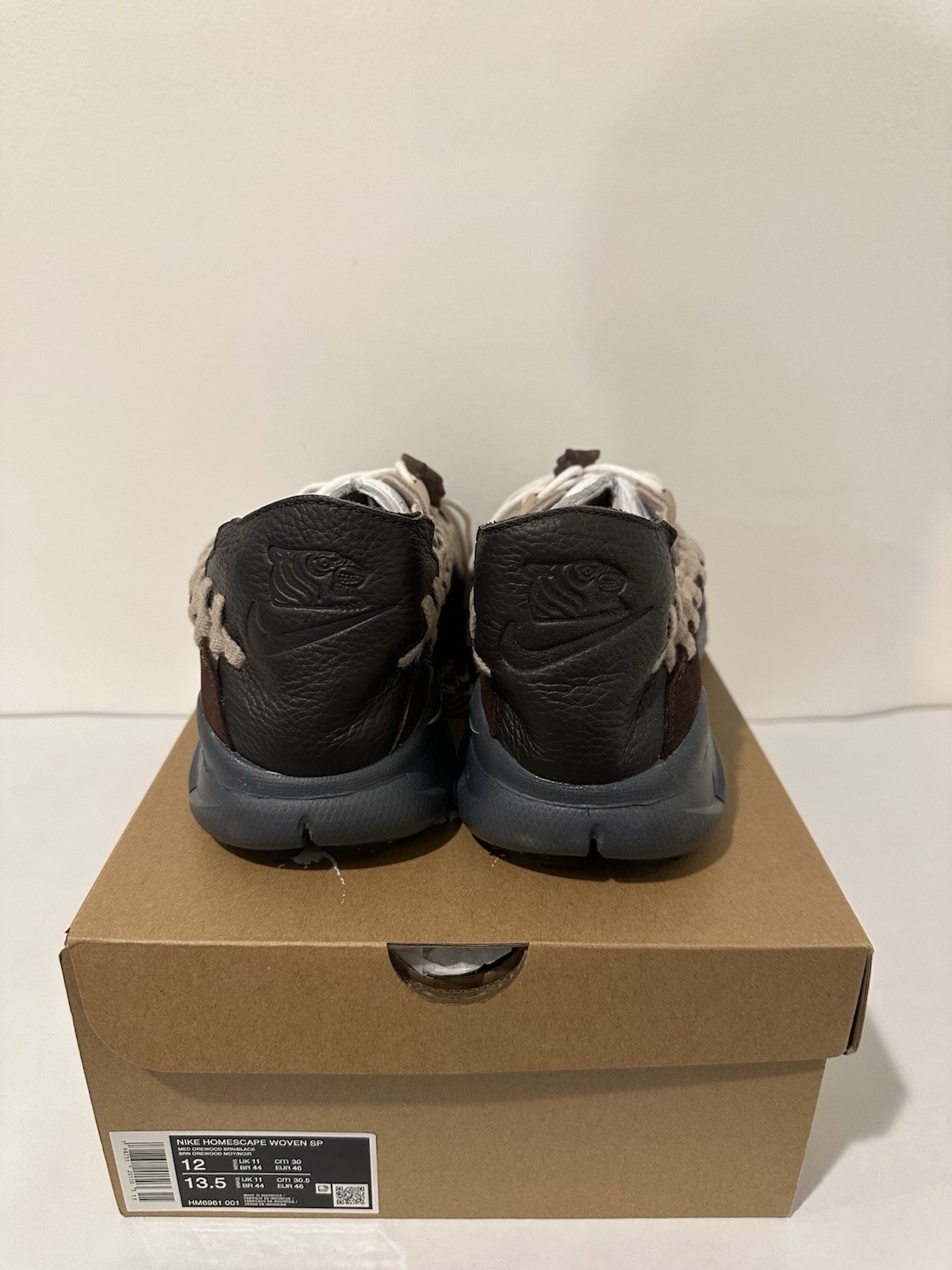 Size 12 – Soulgoods x Nike Homescape Woven SP Medium Orewood Brown HM6961-001