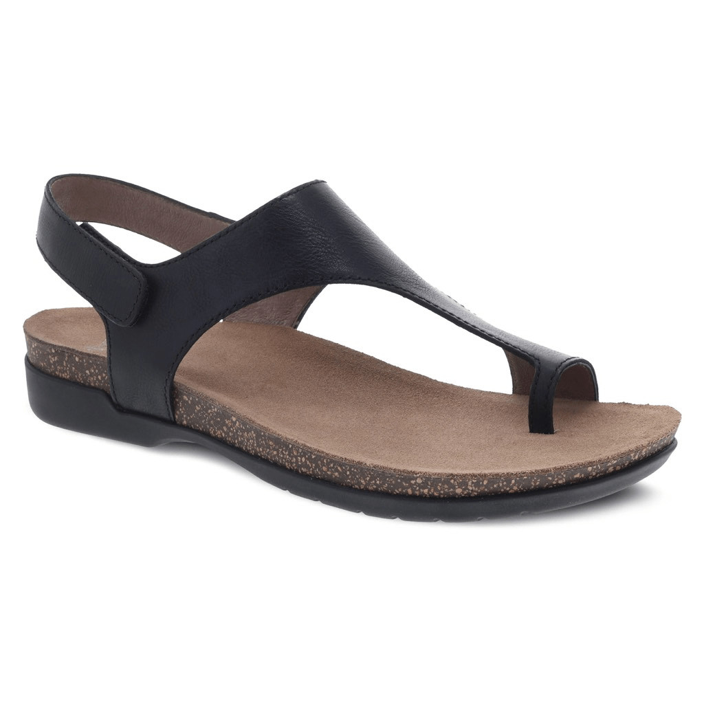 NEW Dansko Reece Sandal Waxy Burnished Black NIB Casual, Summer, Vacation