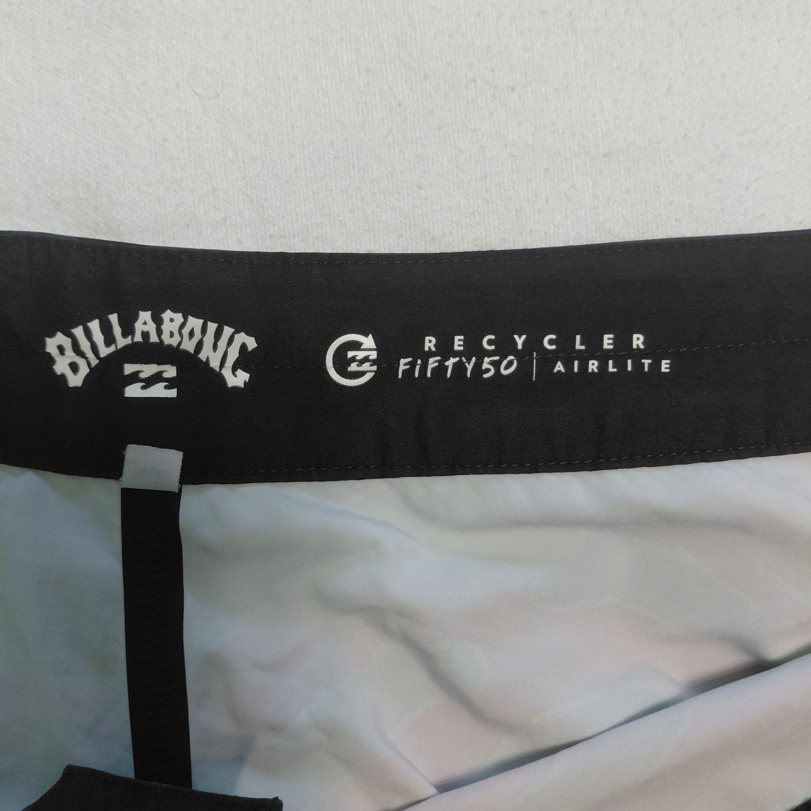 BILLABONG Recycler Fifty50 Airlite Surf Board Shorts Black Mens Size 40