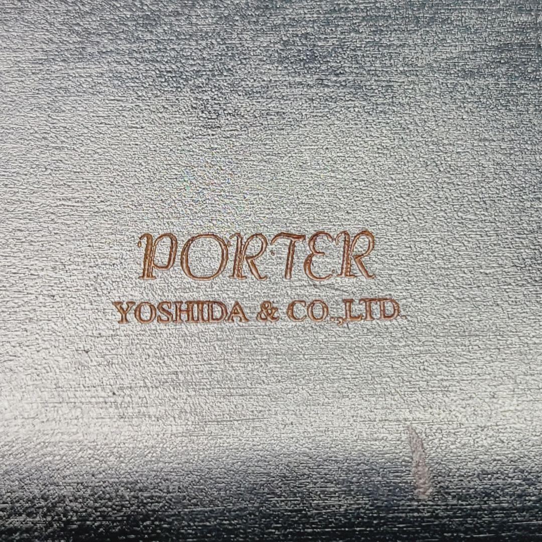 PORTER Porter Film Coin Case Round Zipper Black