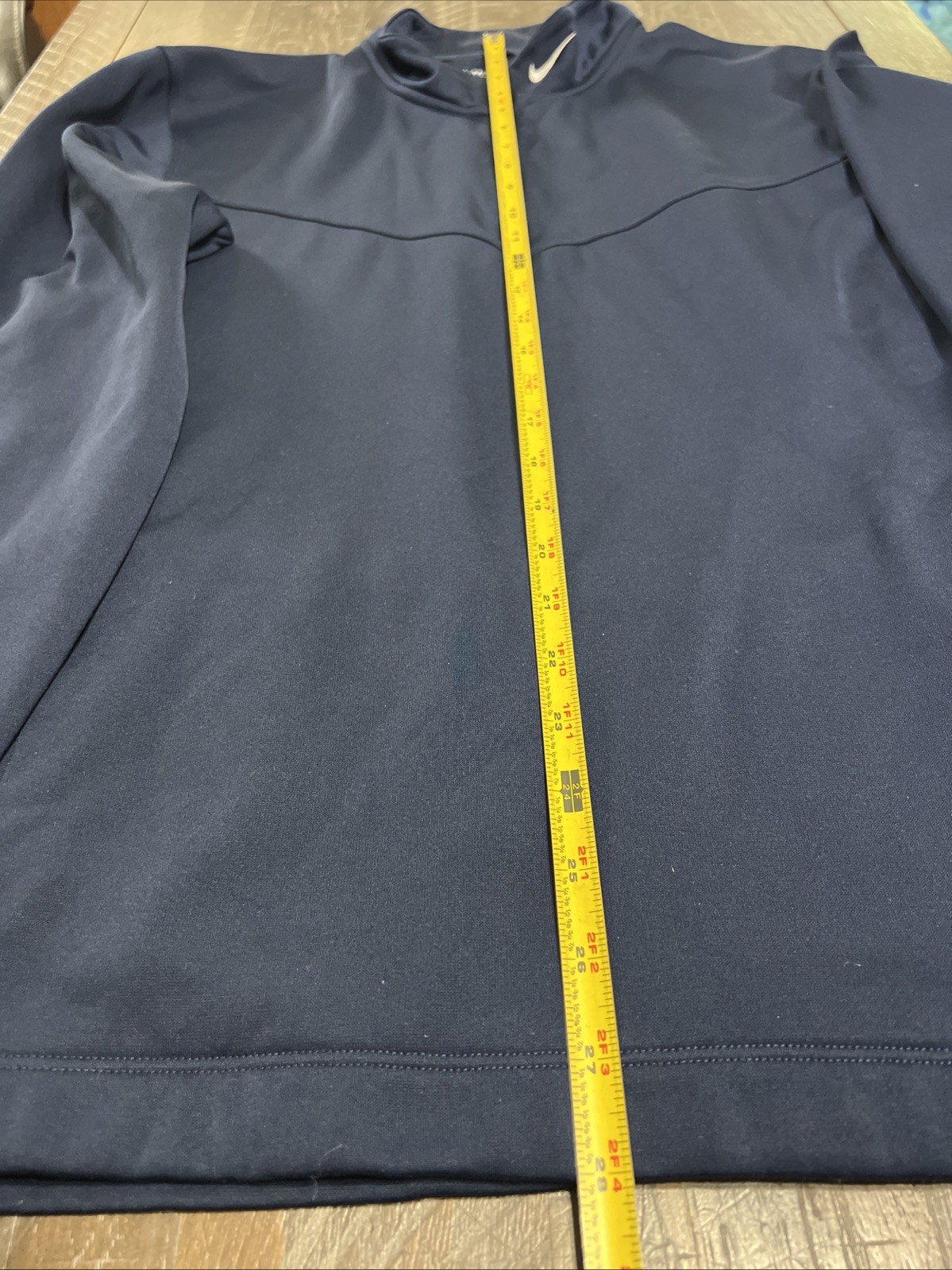 Nike Golf Tour Performance THERMA-FIT Men’s 1/4 Zip Athletic Jacket Navy Sz L
