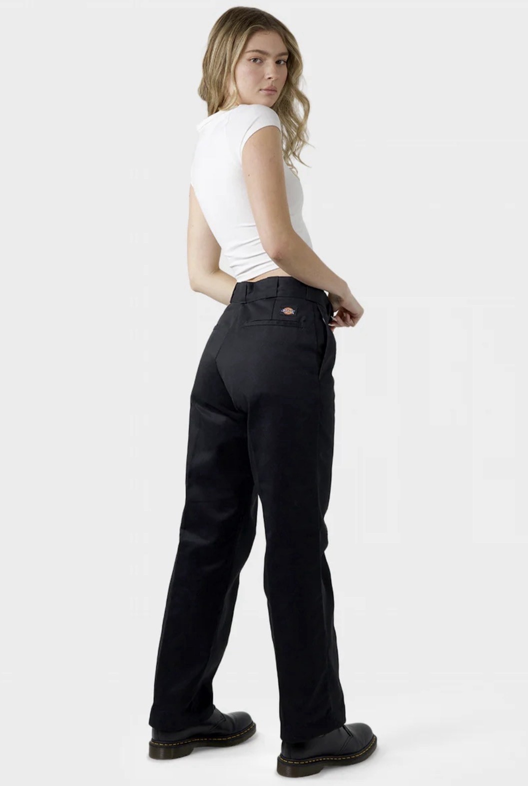 Dickies 874 Original Work Pants Size Small S Black Straight Leg Uniform Chinos