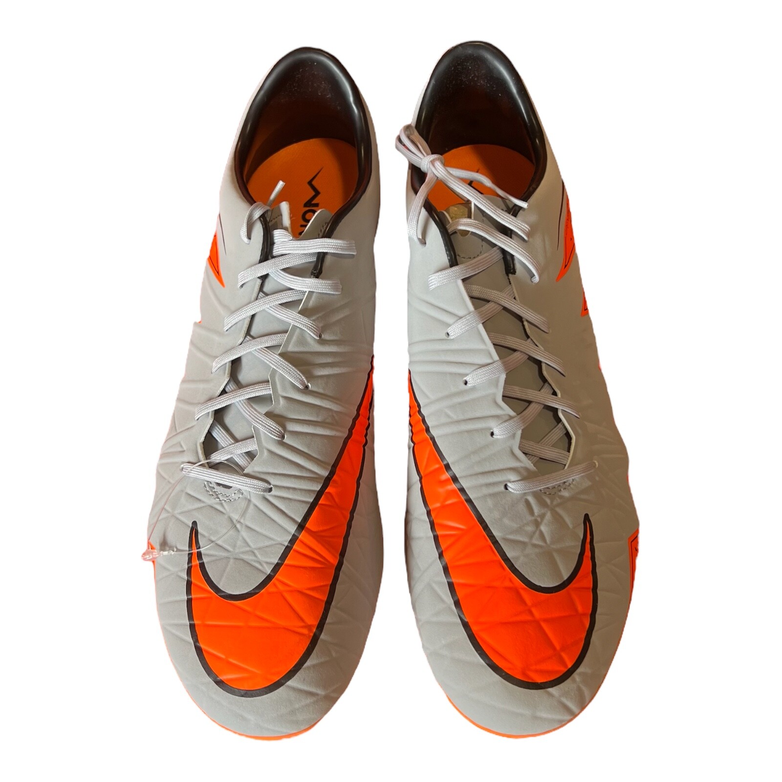 Nike Hypervenom Phatal 2 FG Wolf Grey Total Orange 749893 080 Soccer Cleats